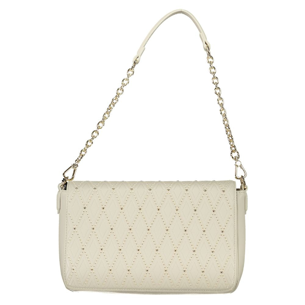 Mario Valentino White Polyethylene Handbag