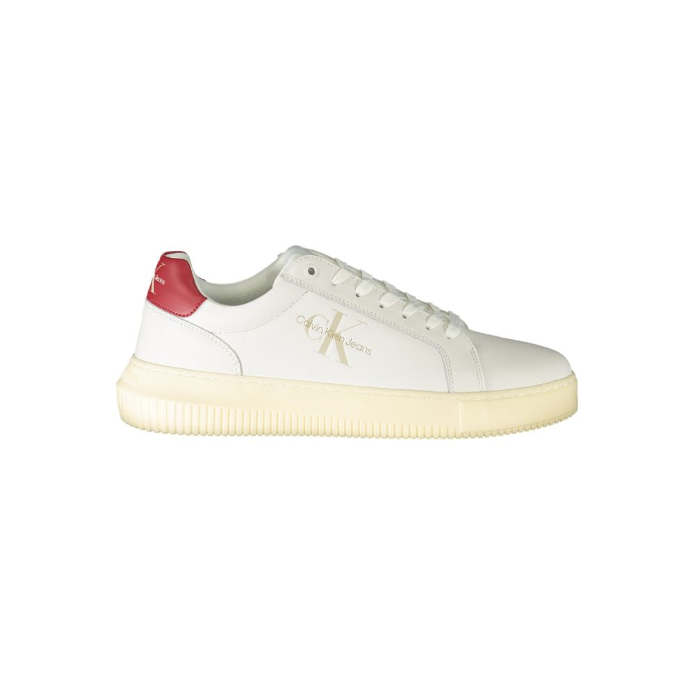 Αθλητικά παπούτσια Calvin Klein White Polyester