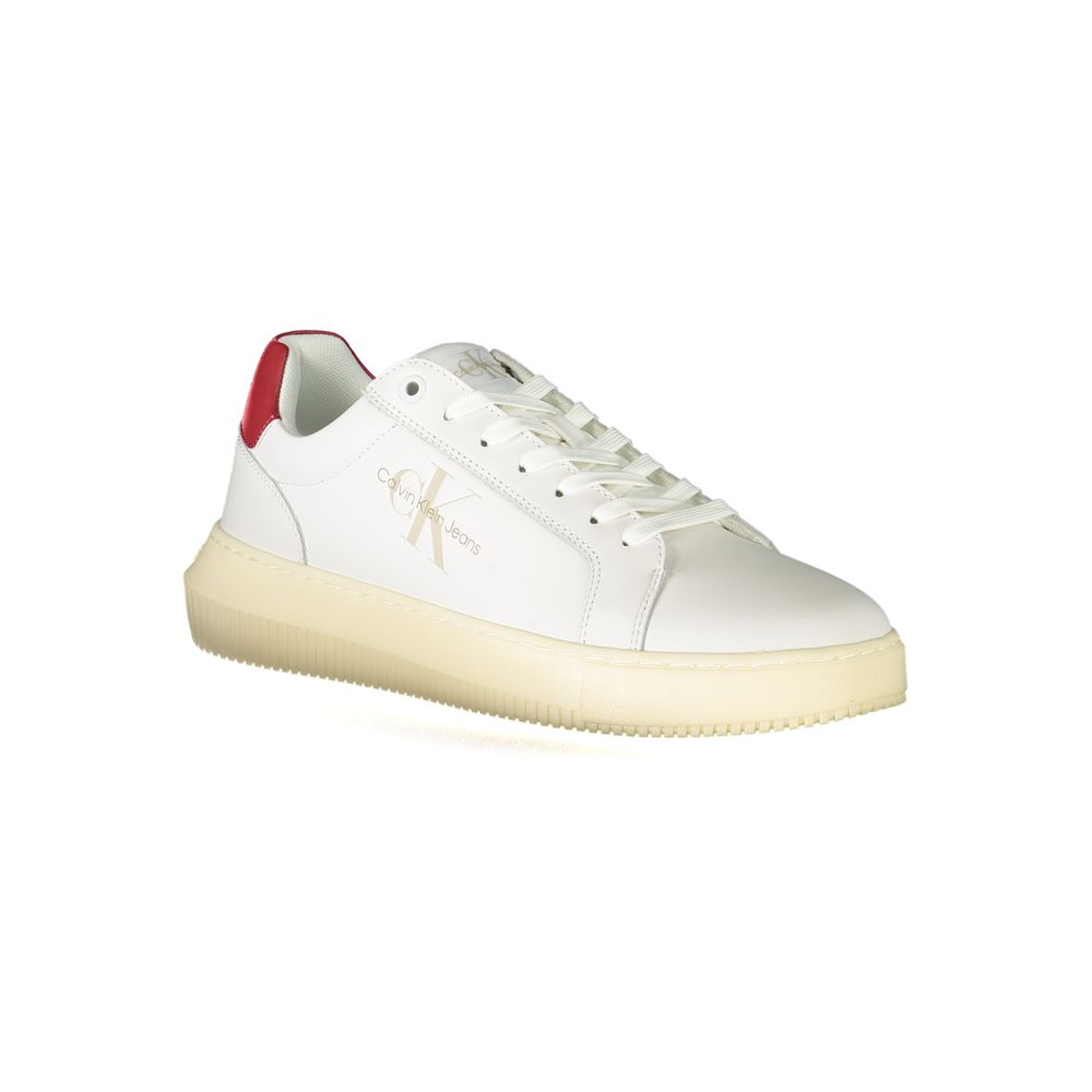Αθλητικά παπούτσια Calvin Klein White Polyester