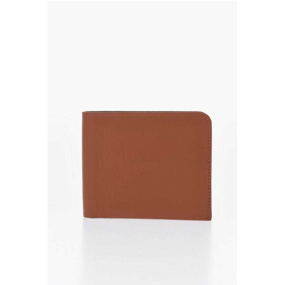 Dries Van Noten Leather Wallet with Two-Tone Inner
