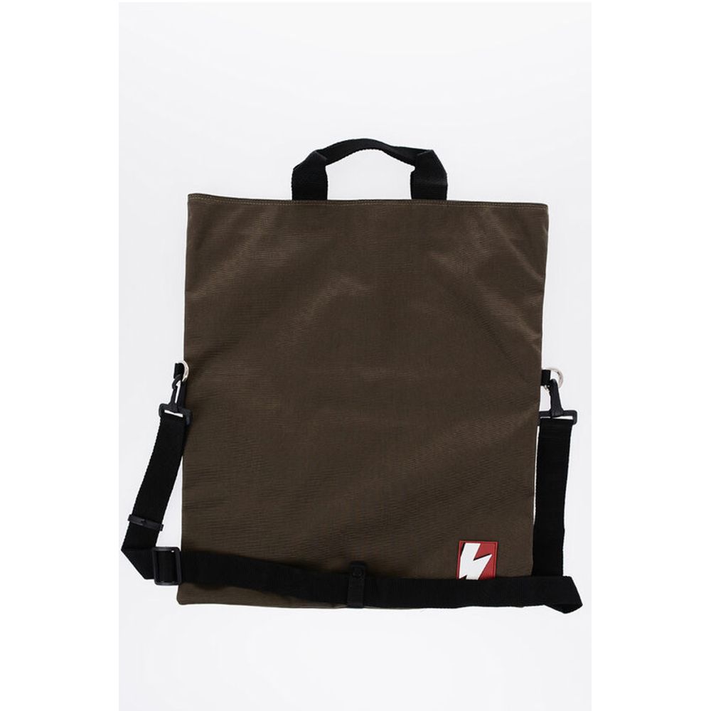 Neil Barrett Green Nylon Shoulder Bag