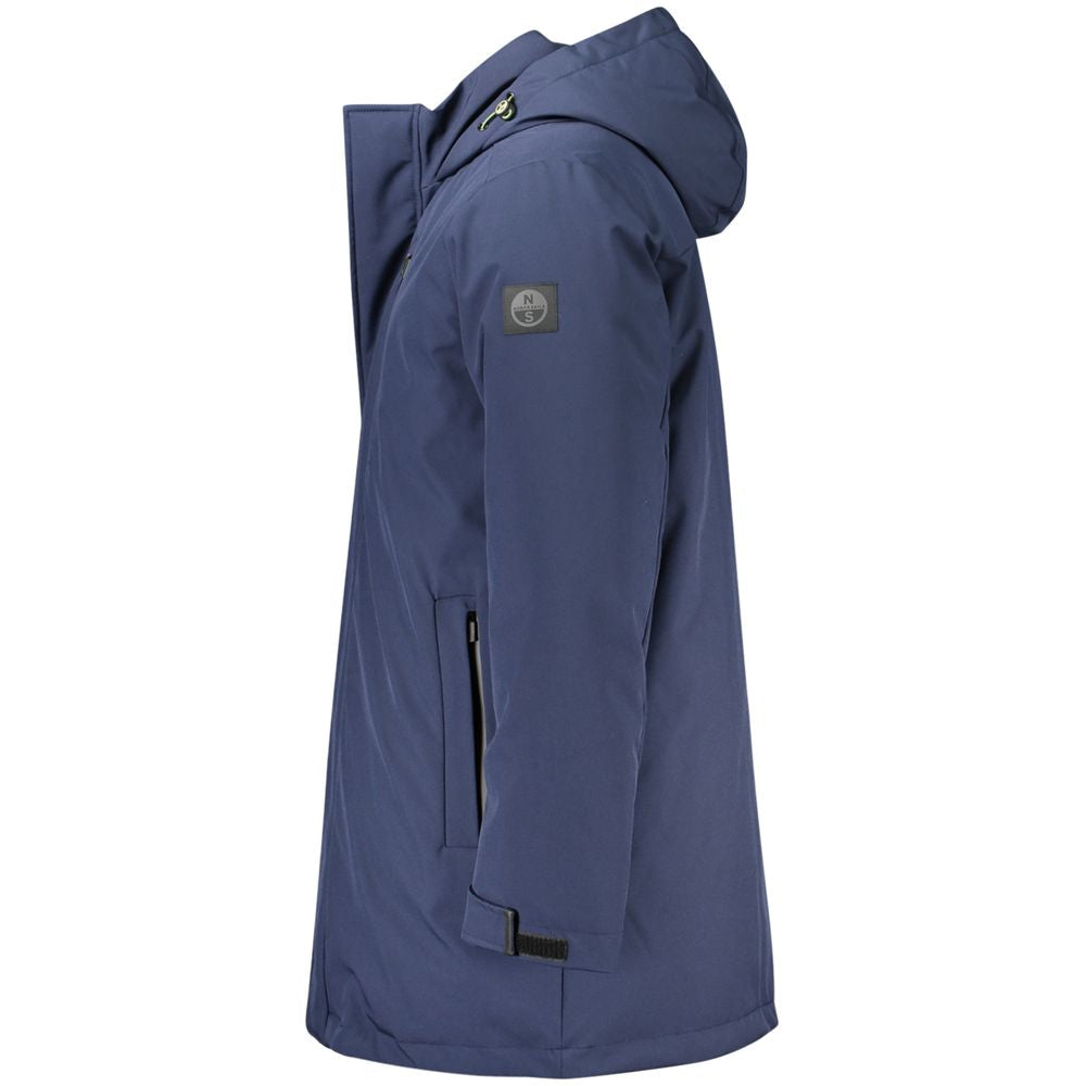 Ανδρικό μπουφάν North Sails Blue Polyester