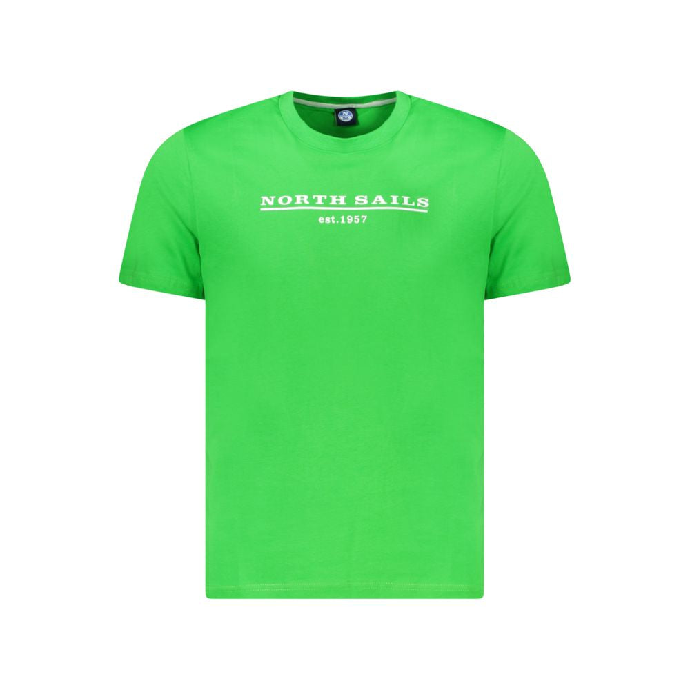 Ανδρικό μπλουζάκι North Sails Green Cotton