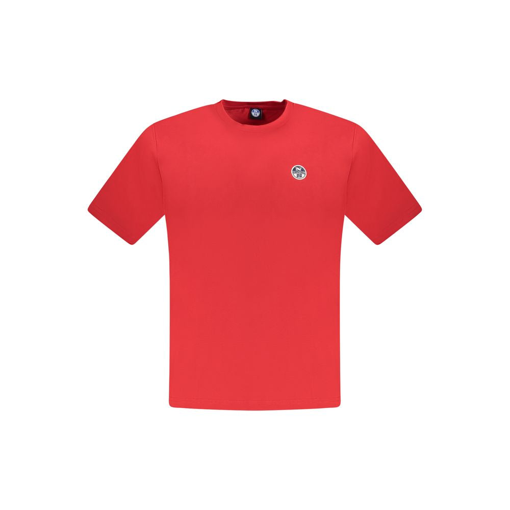 Ανδρικό T-shirt North Sails Red Cotton