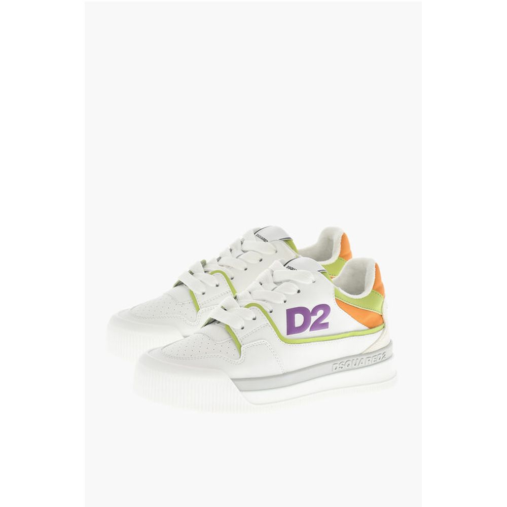 Dsquared² Leather NEW JERSEY Low-Top Sneakers