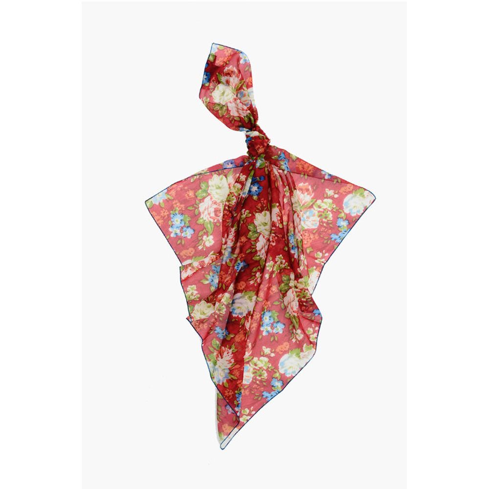 Dsquared² Floral Patterned Lightweight Fabric Foulard