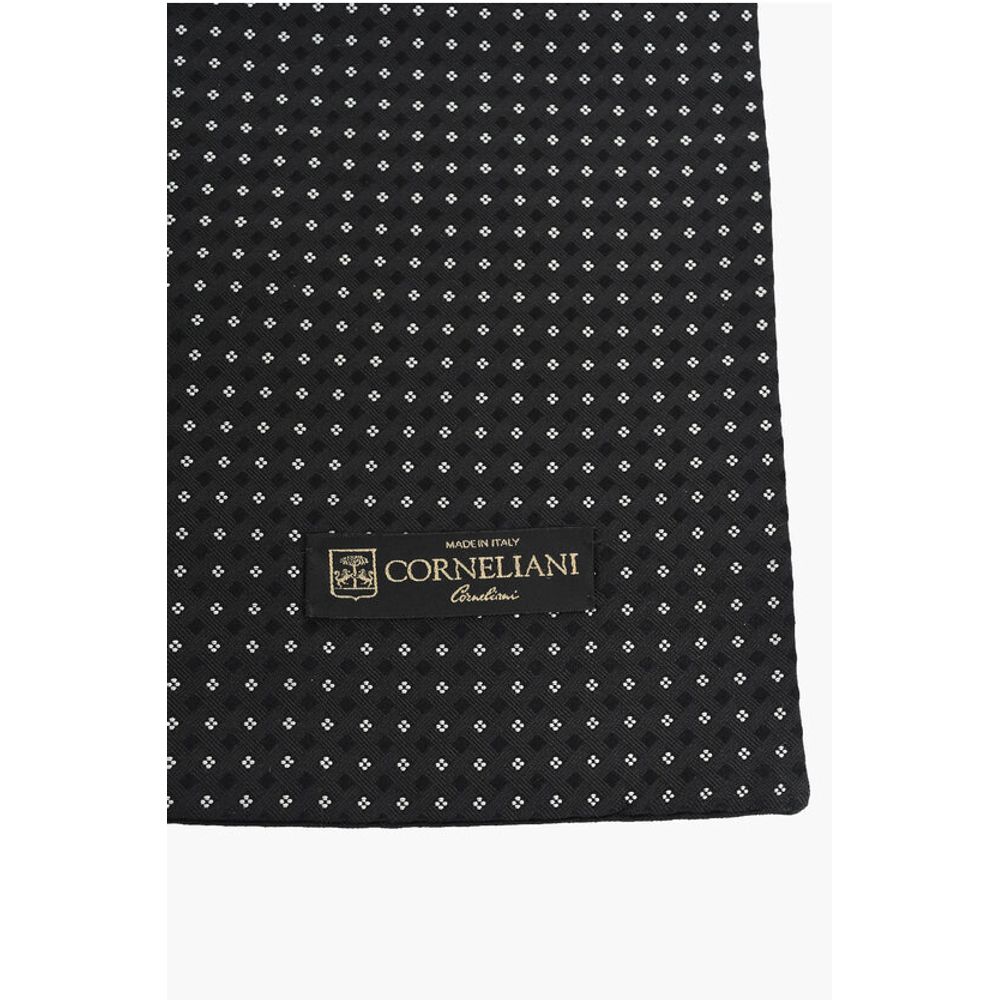 Corneliani Embroidered Silk Foulard
