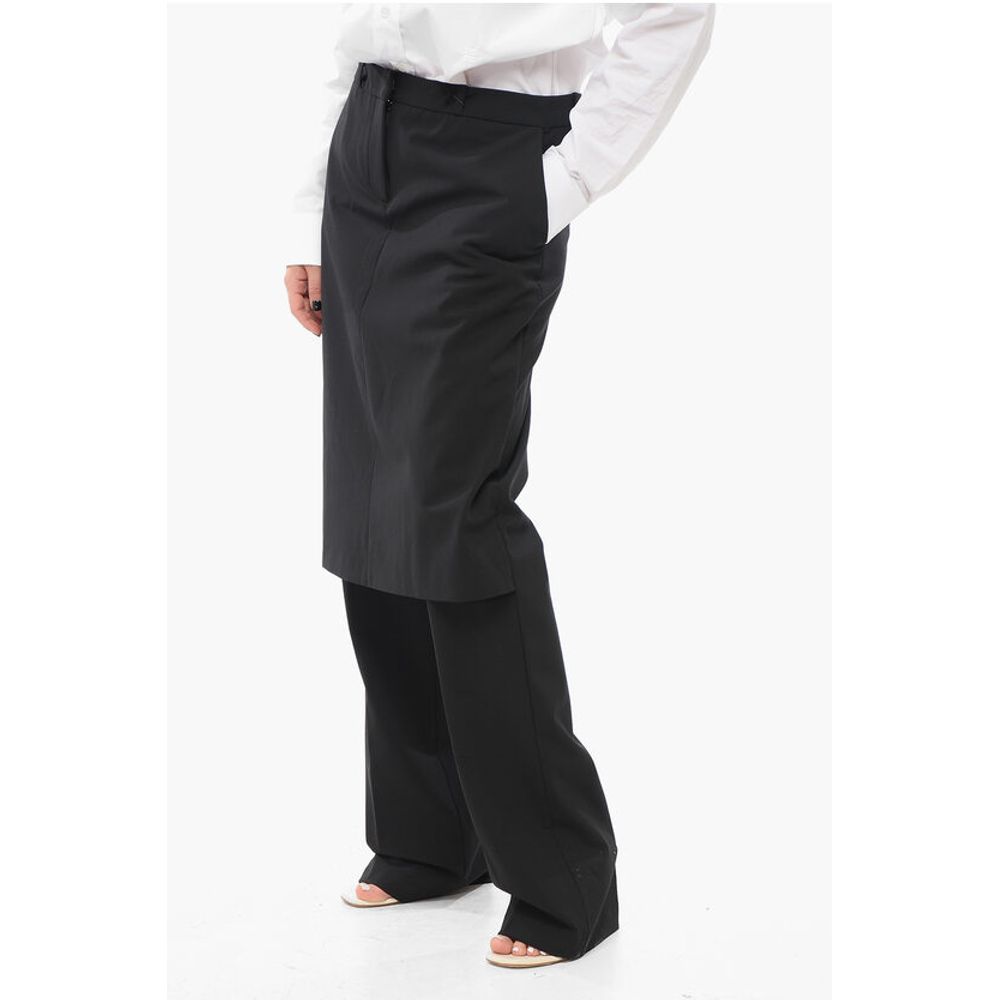 Coperni Straight Pants with Skirt