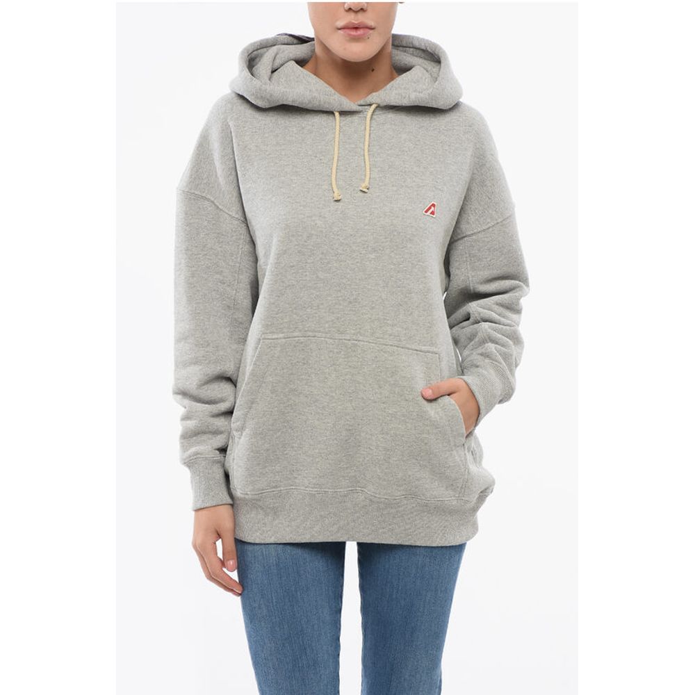 Autry Cotton Hoodie with Patch Pocket