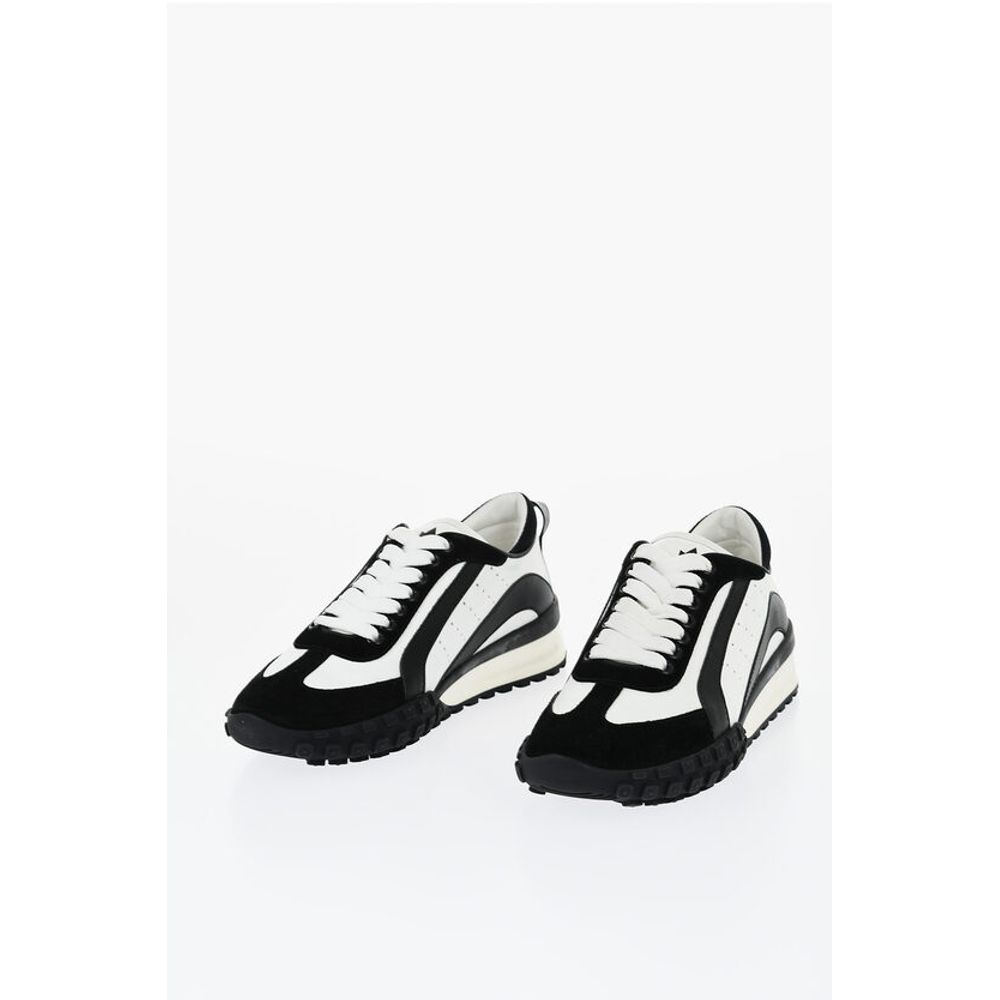 Dsquared² LEGEND Two Tone Suede and Leather Sneakers