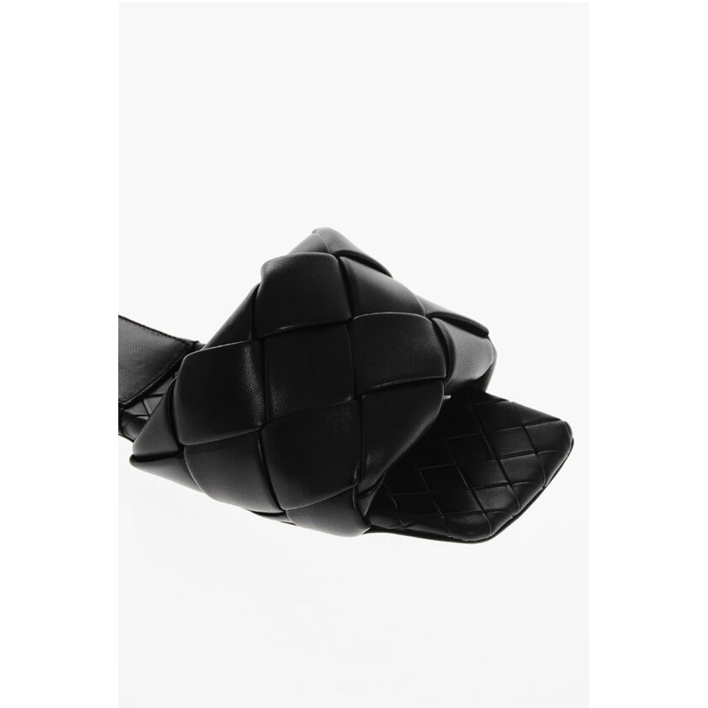 Bottega Veneta Woven Leather LIDO Sliders