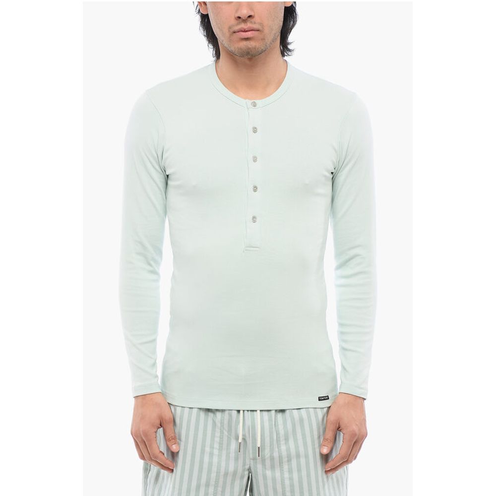 Tom Ford Pajama Top Long Sleeved Buttons