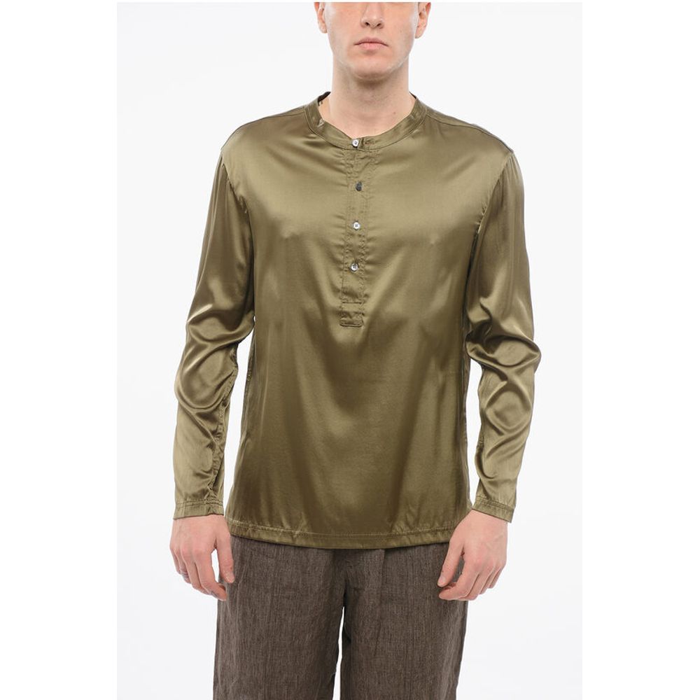 Tom Ford Long Sleeved Pajama Top With Buttons