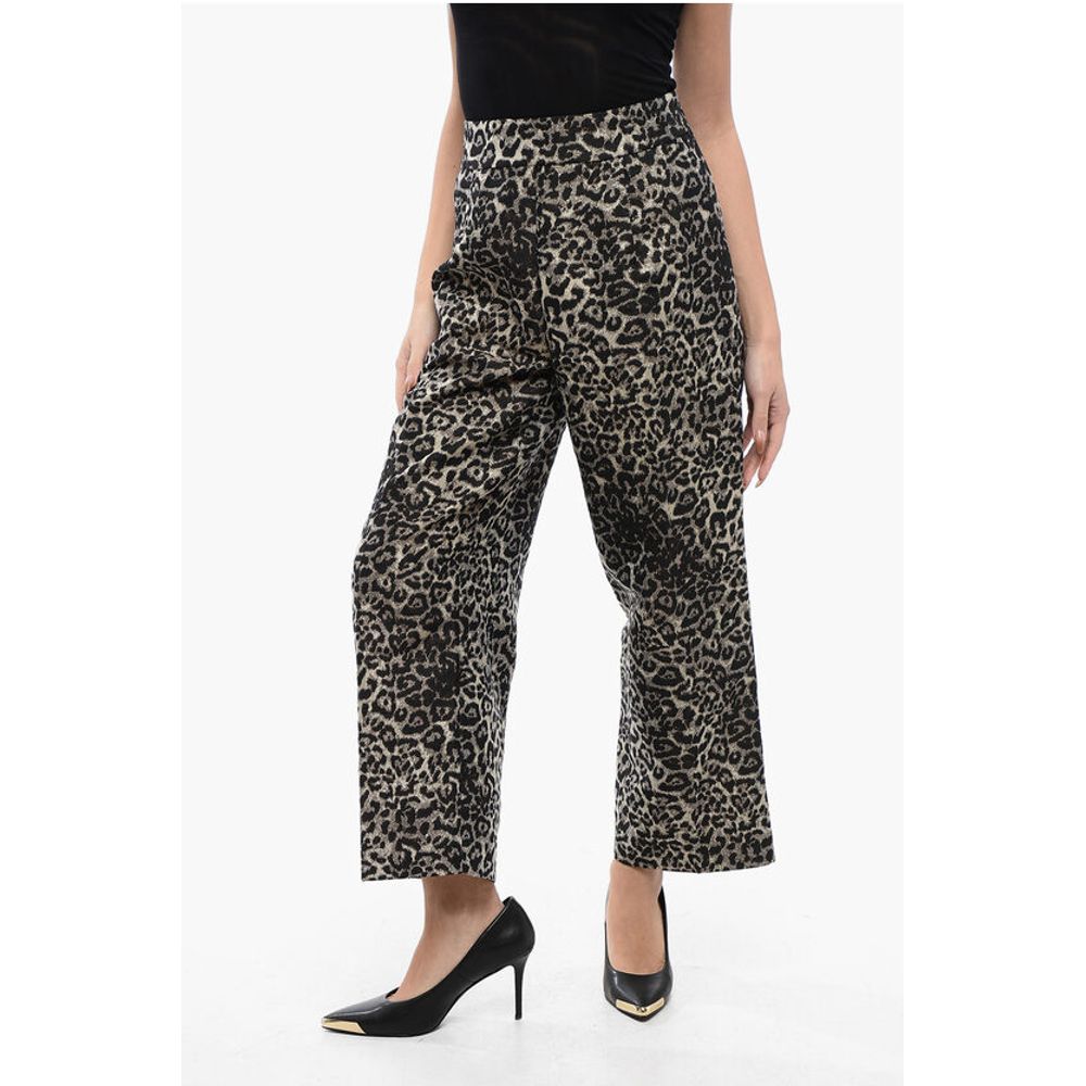 AllSaints Animal Patterned Relaxed Fit JEMI LEPPO Pants
