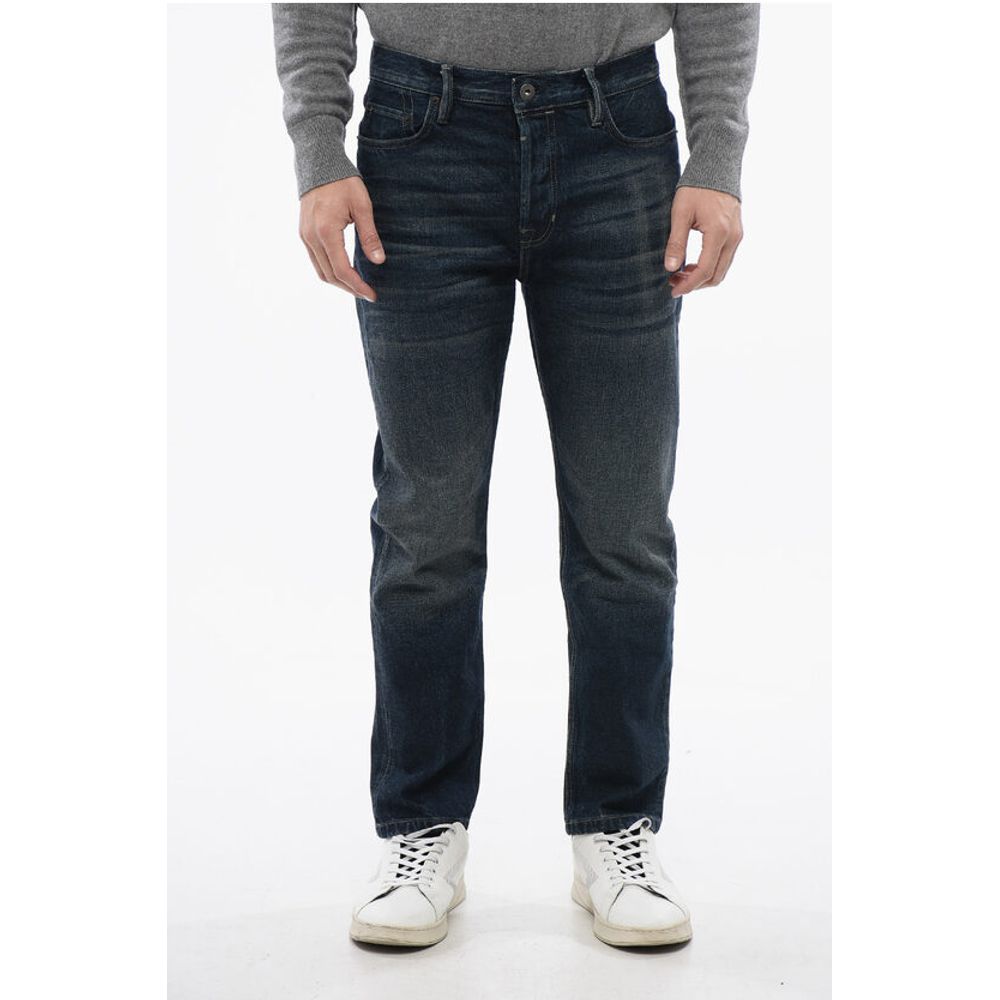 AllSaints Slim Fit DEAN Cropped Jeans 17cm