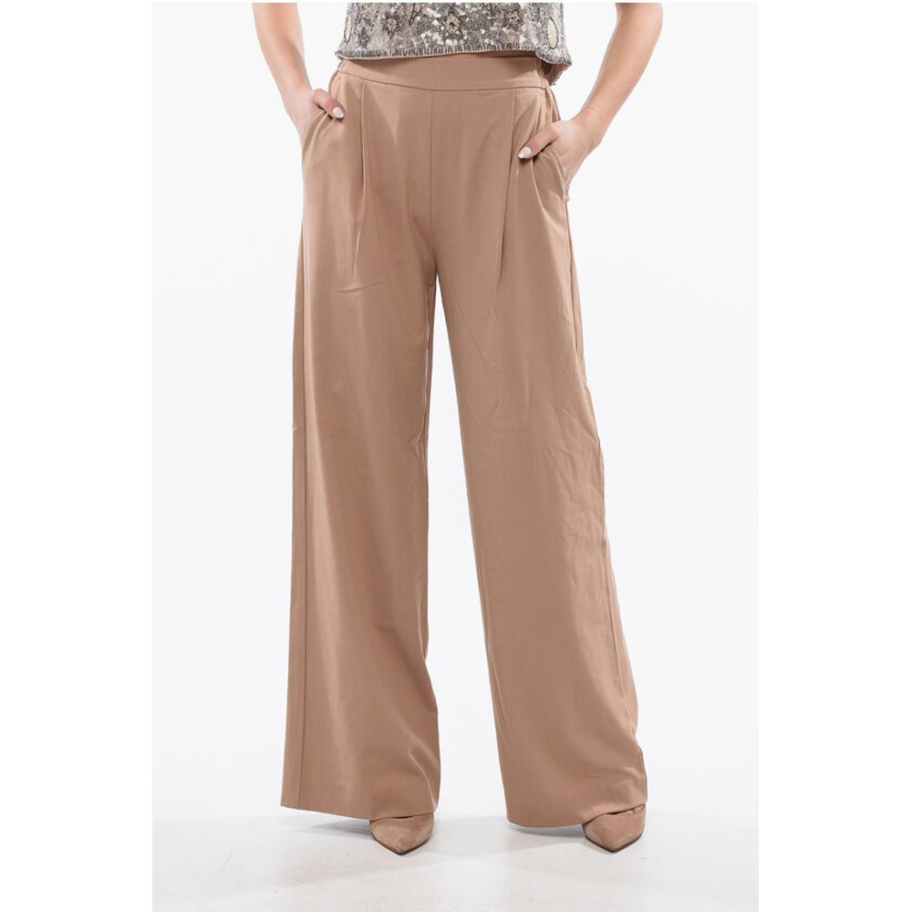 AllSaints Single Pleated ALEIDA Palazzo Pants with Drawstring Waist