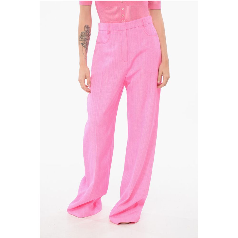 Jacquemus Silk Blend SAUGE Palazzo Pants
