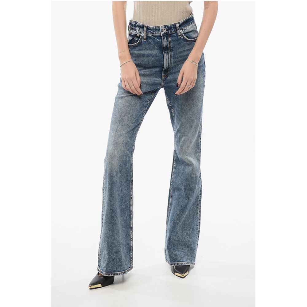 Rag&Bone High-waisted CASEY Flared Fit Denims 26cm