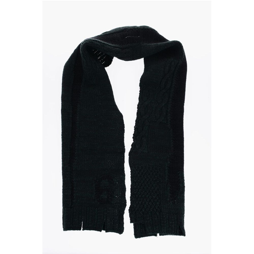 Maison Margiela MM6 Braided Wool Blend Scarf