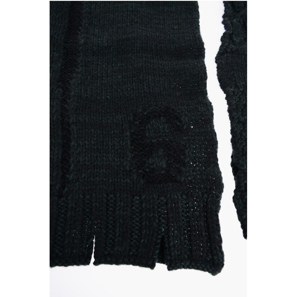 Maison Margiela MM6 Braided Wool Blend Scarf