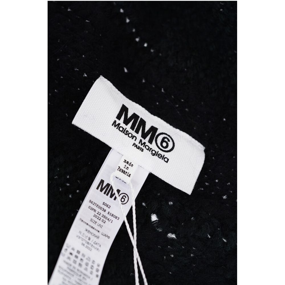 Maison Margiela MM6 Braided Wool Blend Scarf