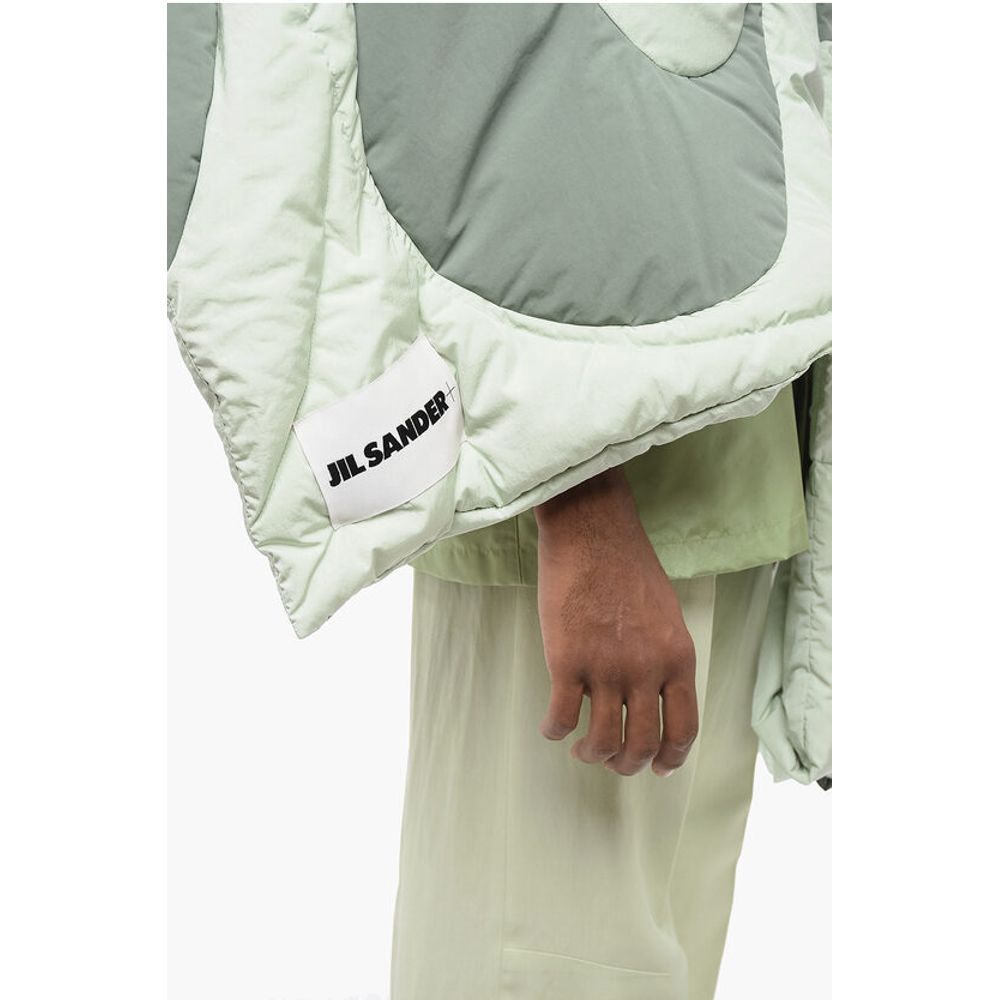 Jil Sander SAGE Quilted Stole with Hood