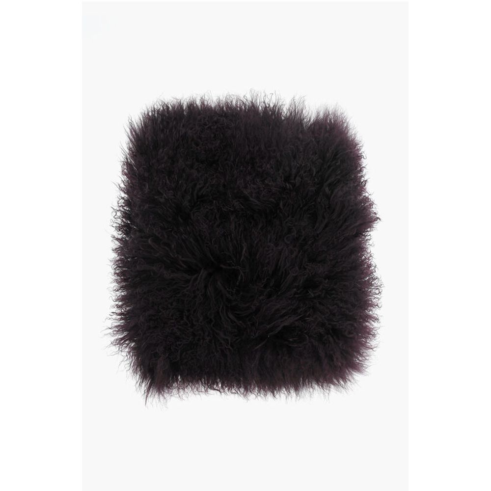 Ann Demeulemeester Shearling Oversized Neck-Collar