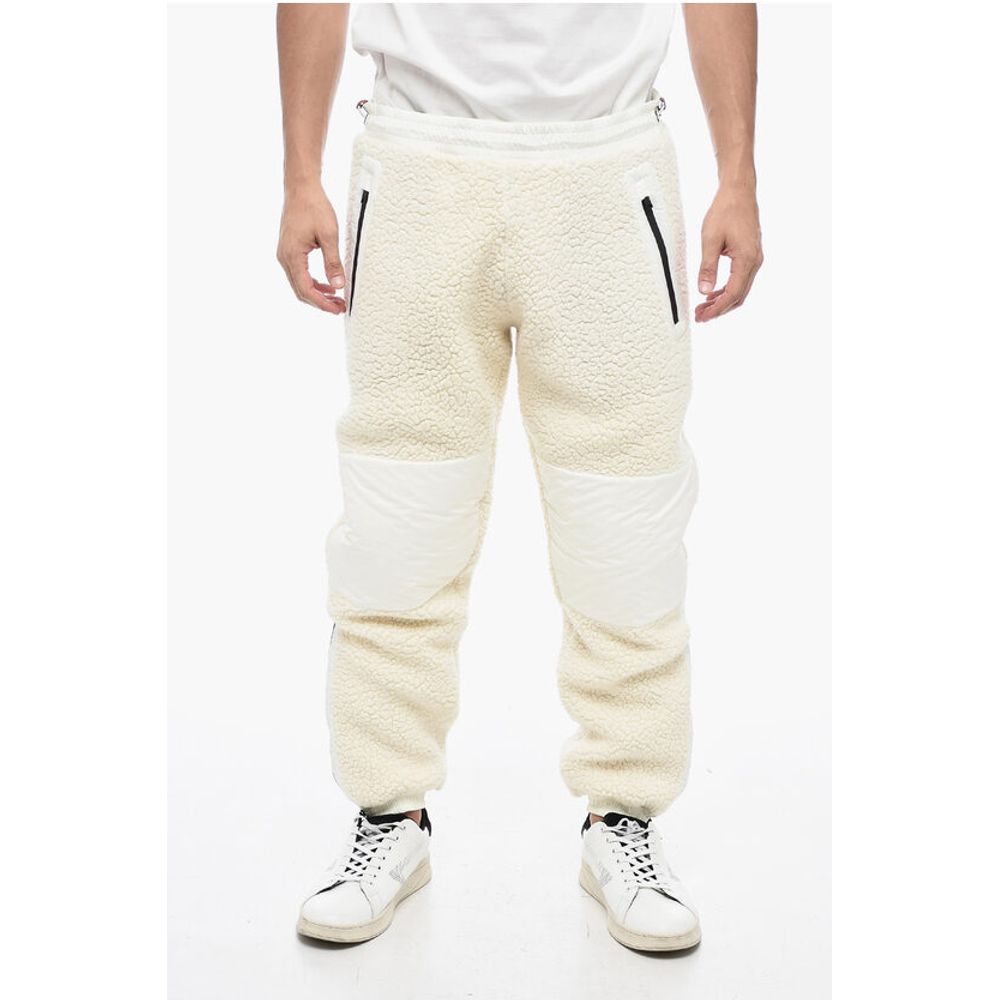 Ermenegildo Zegna Pile-Borg Wool Quilted Pants with Zipped Hem
