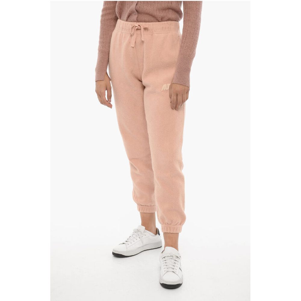 Autry Fleeced Joggers with Drawstring Waist