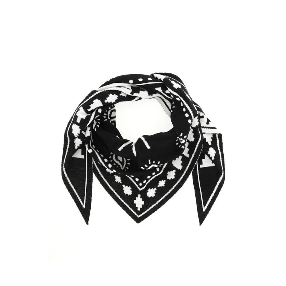 Marcelo Burlon Paisley Patterned Triangle Scarf