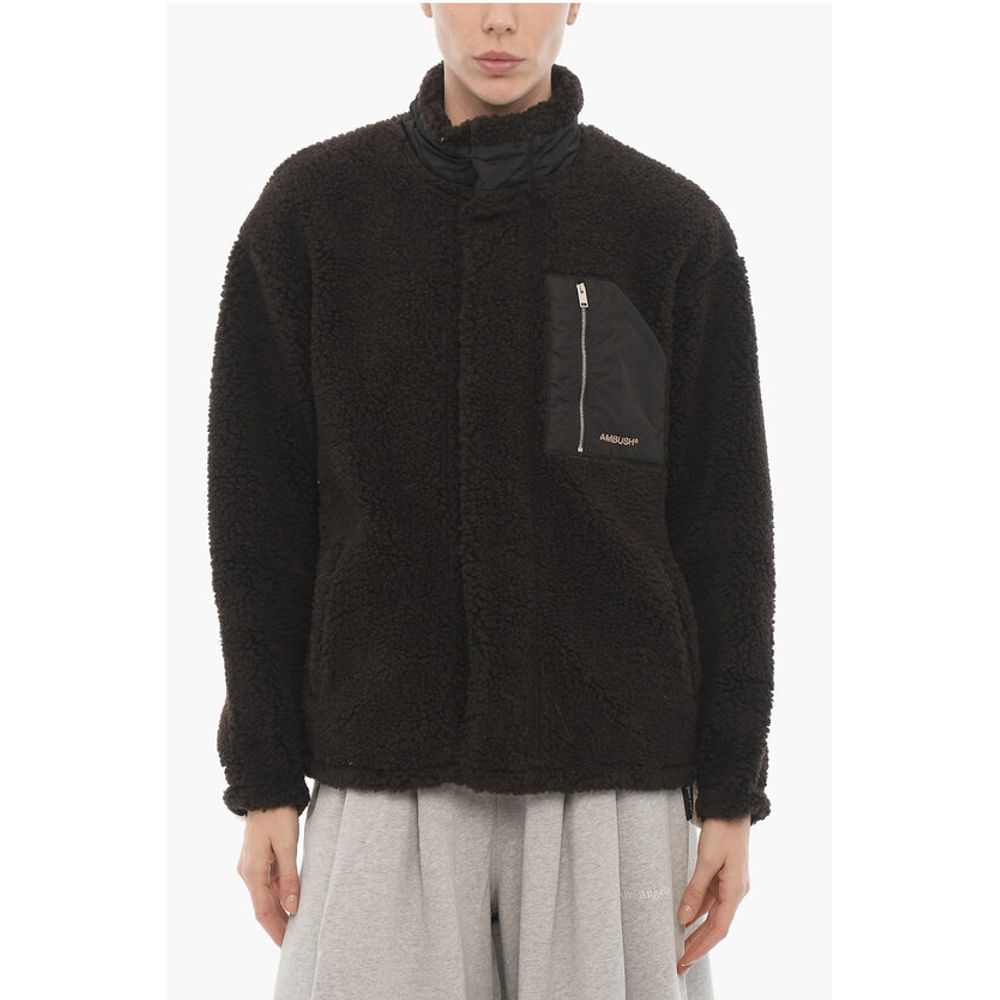 Ambush Two-Tone Fleece Jacket with Breast Pocket