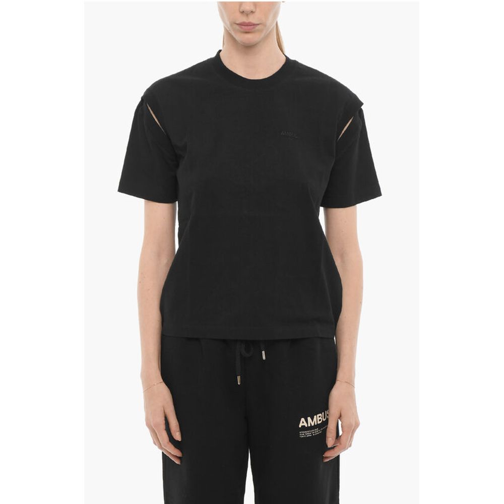 Ambush Solid Color Crew-neck T-Shirt
