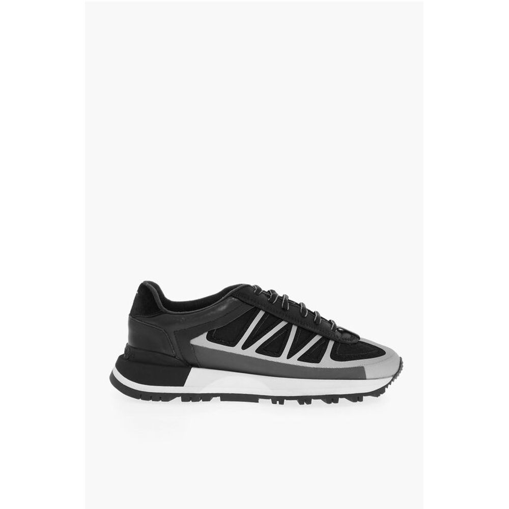 Maison Margiela MM22 Lace-up Sneakers with Two-toned Detail