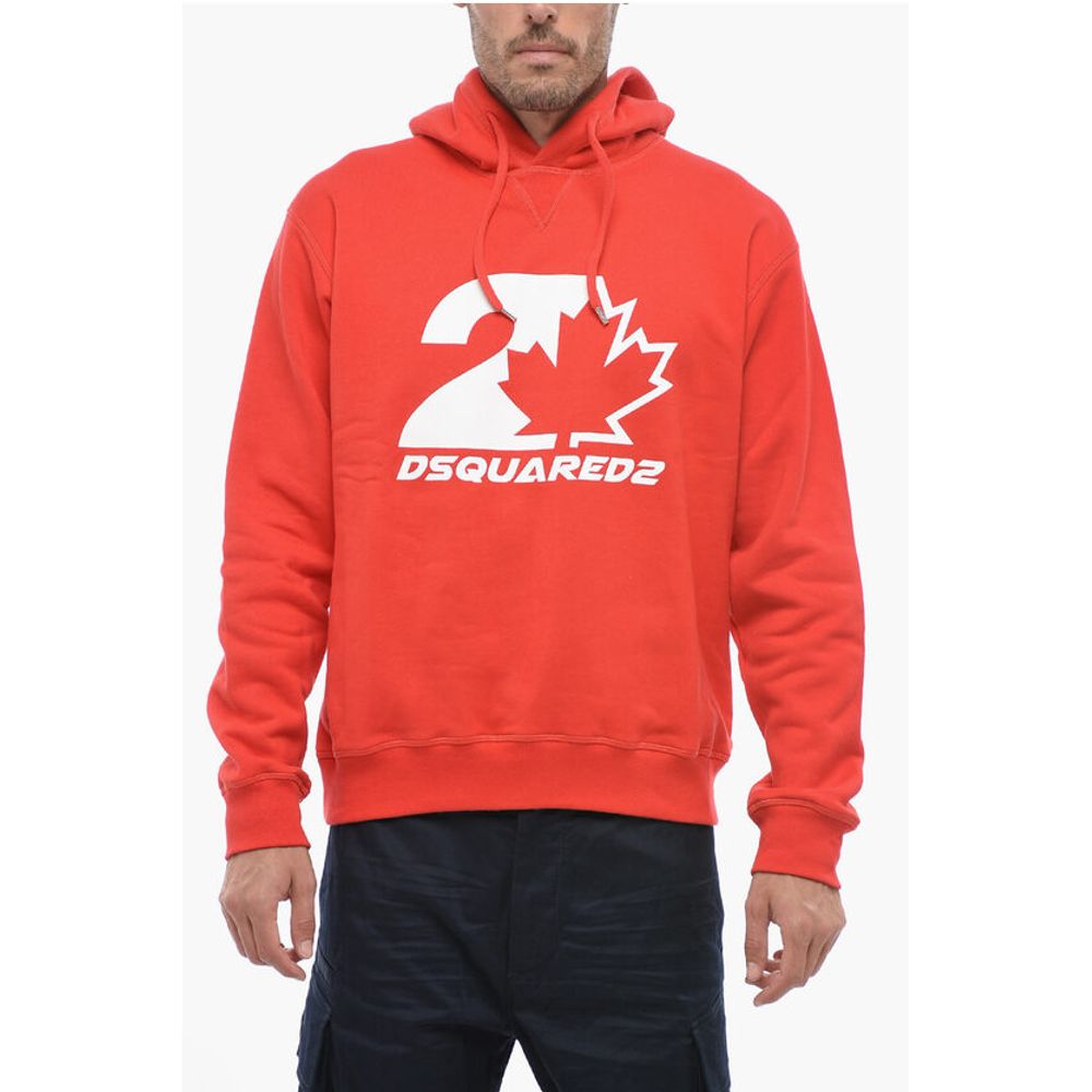 Dsquared² Cool Fit Hoodie Sweatshirt with Logo Print
