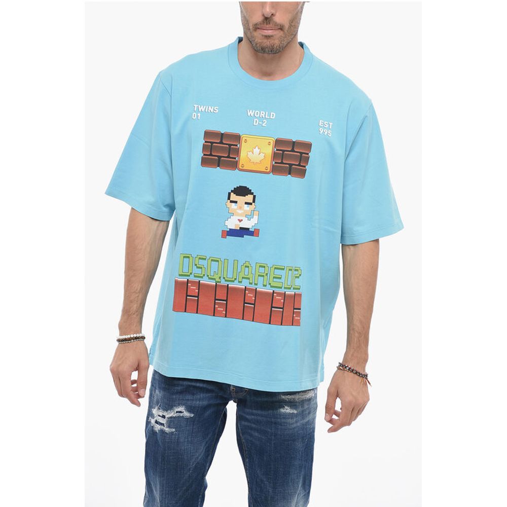 Dsquared² Skater Fit T-shirt with Graphic Print