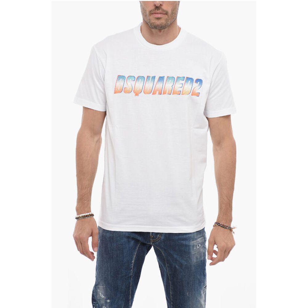 Dsquared² Cool Fit T-shirt with Glittery Effect