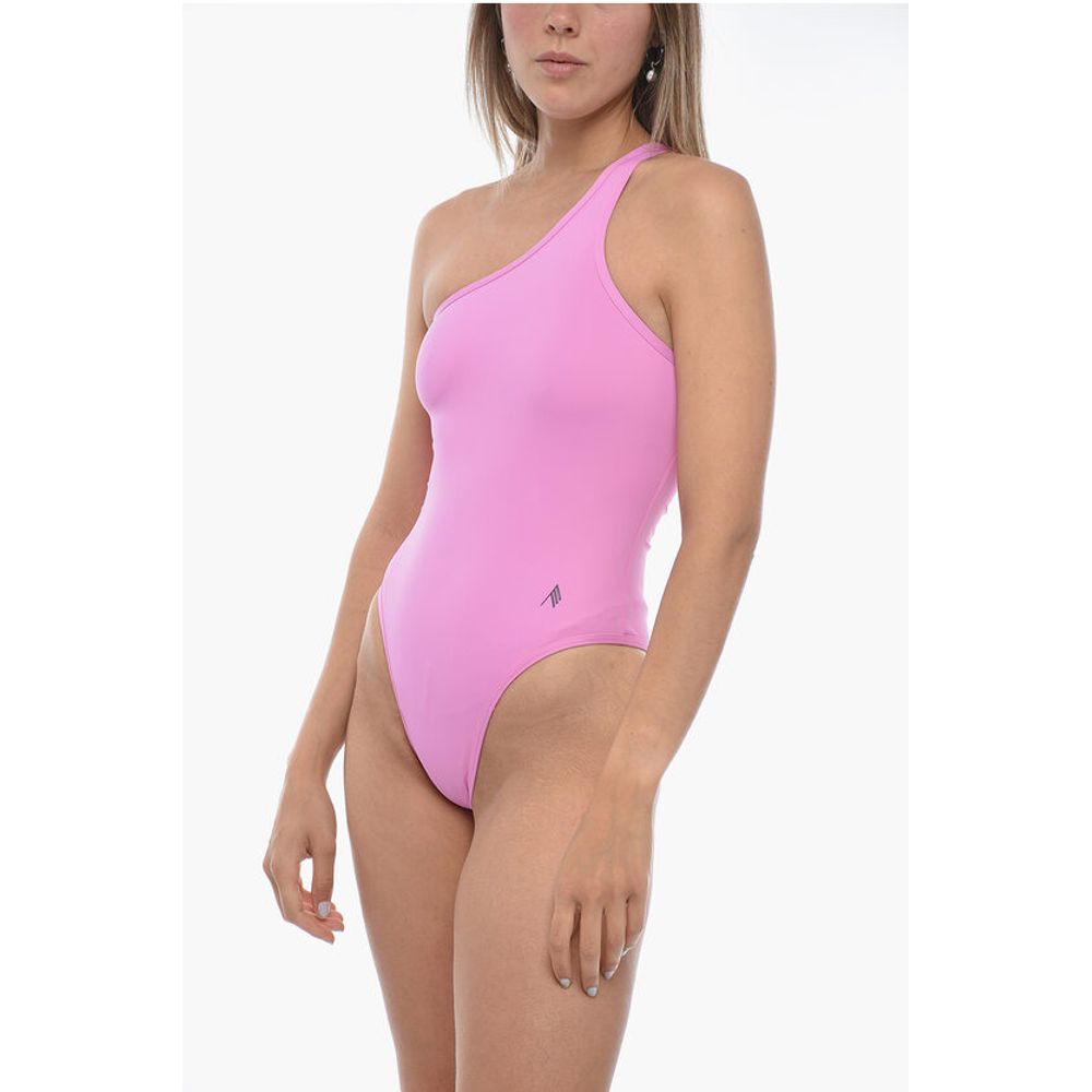 The Attico One Shoulder One-Piece Swimsuit