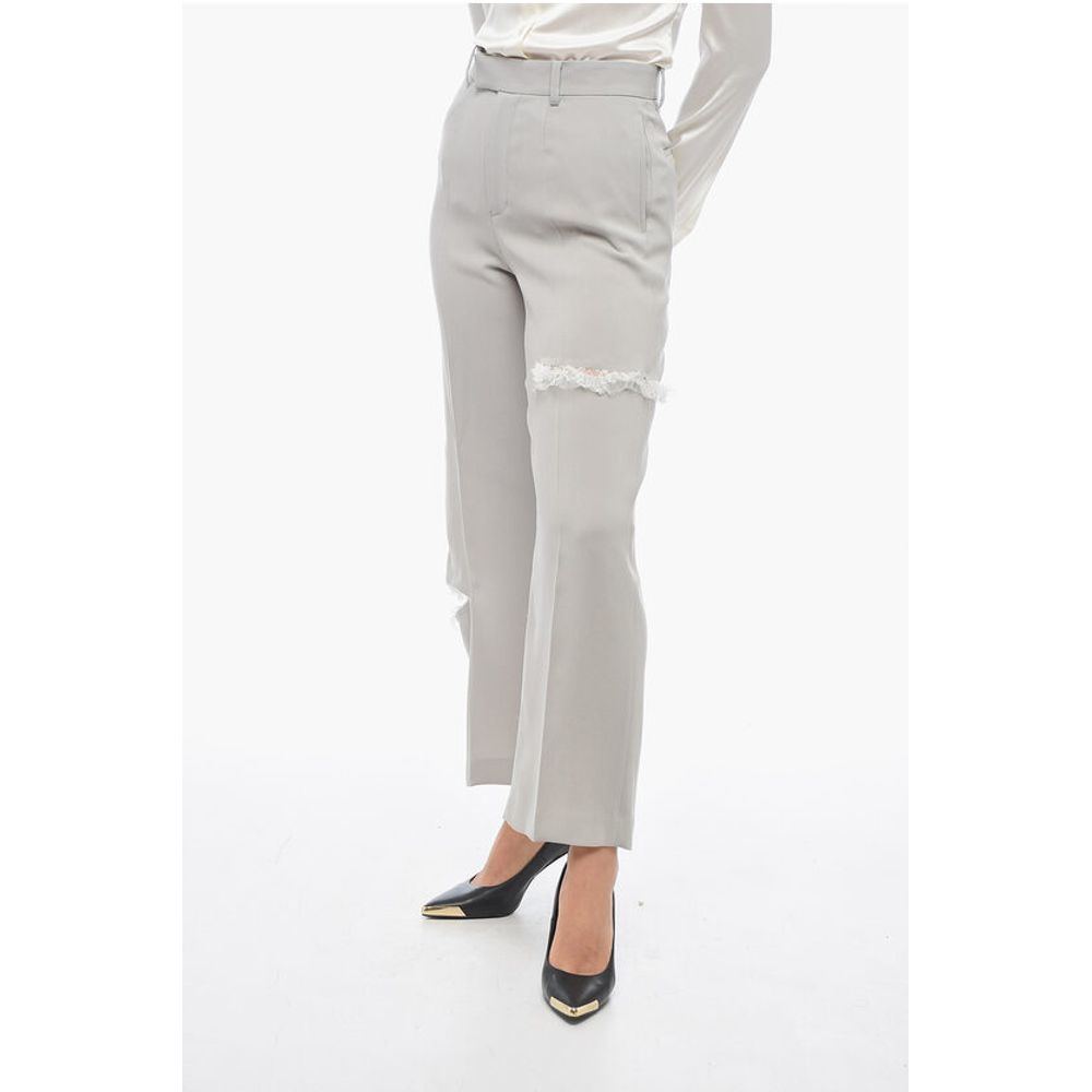 Undercover 4 Pocket Cut-out Pants with Lace Details