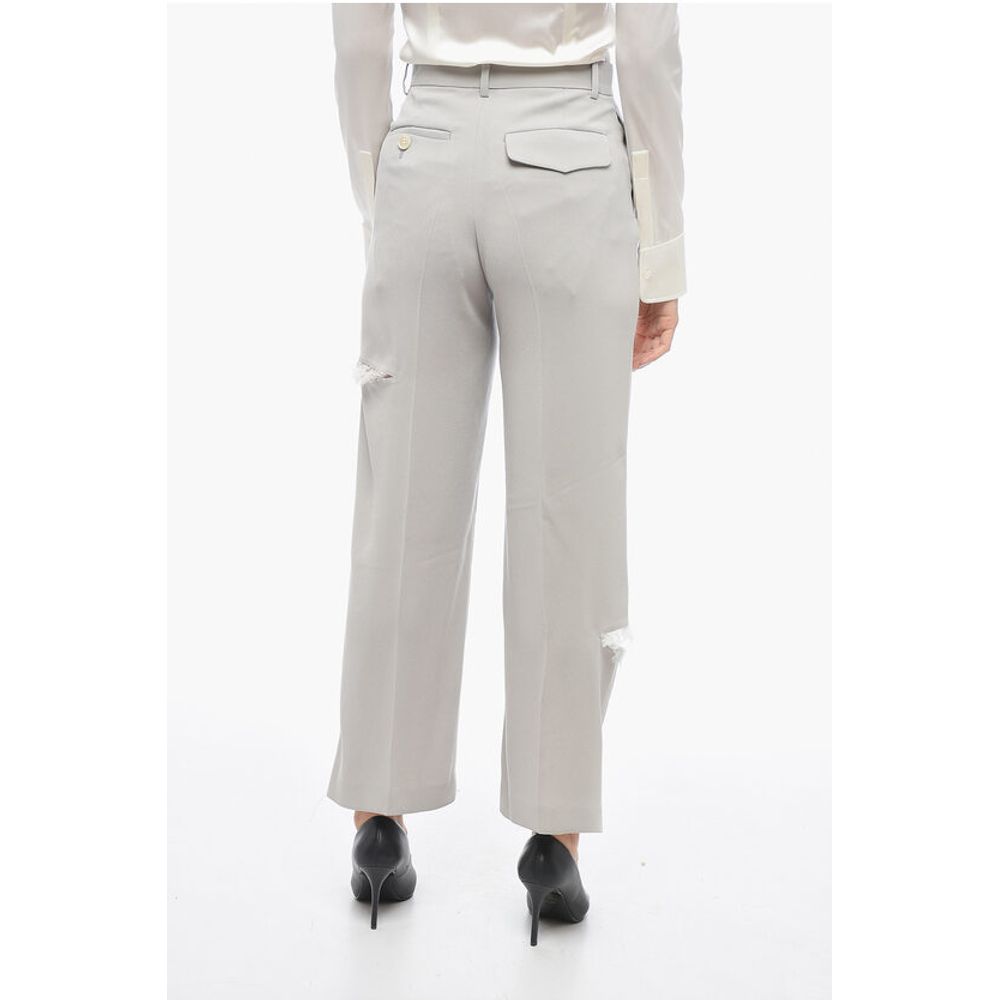 Undercover 4 Pocket Cut-out Pants with Lace Details
