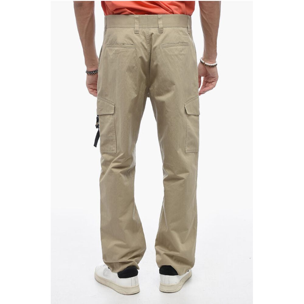 Dior Cotton Blend Cargo Pants with Safety Details