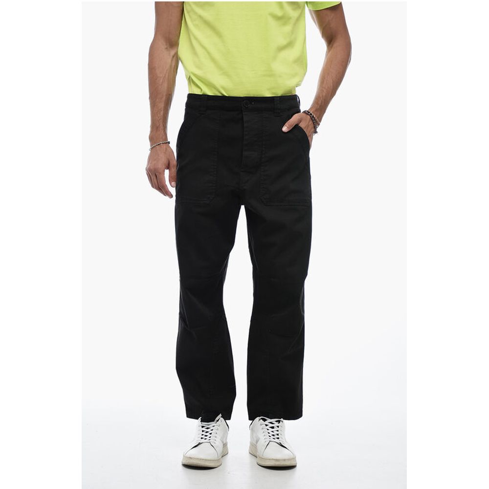 Seafarer Low-Waist Cotton Stretch Pants