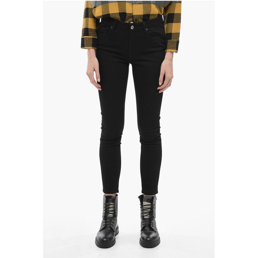 Woolrich Cotton Blend Skinny Fit Denims with Belt Loops 13cm