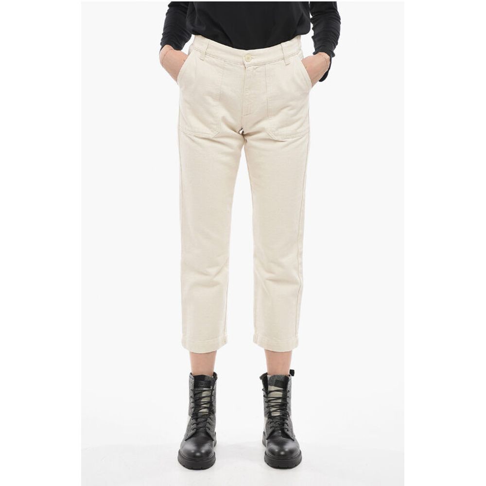 Woolrich Cropped Straight-leg Denims