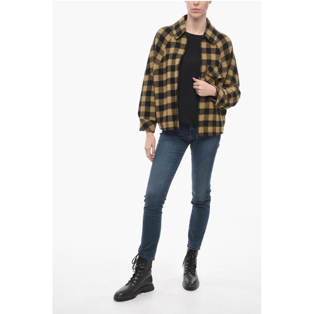 Woolrich Zip Closure LADY BUFFALO Overshirt