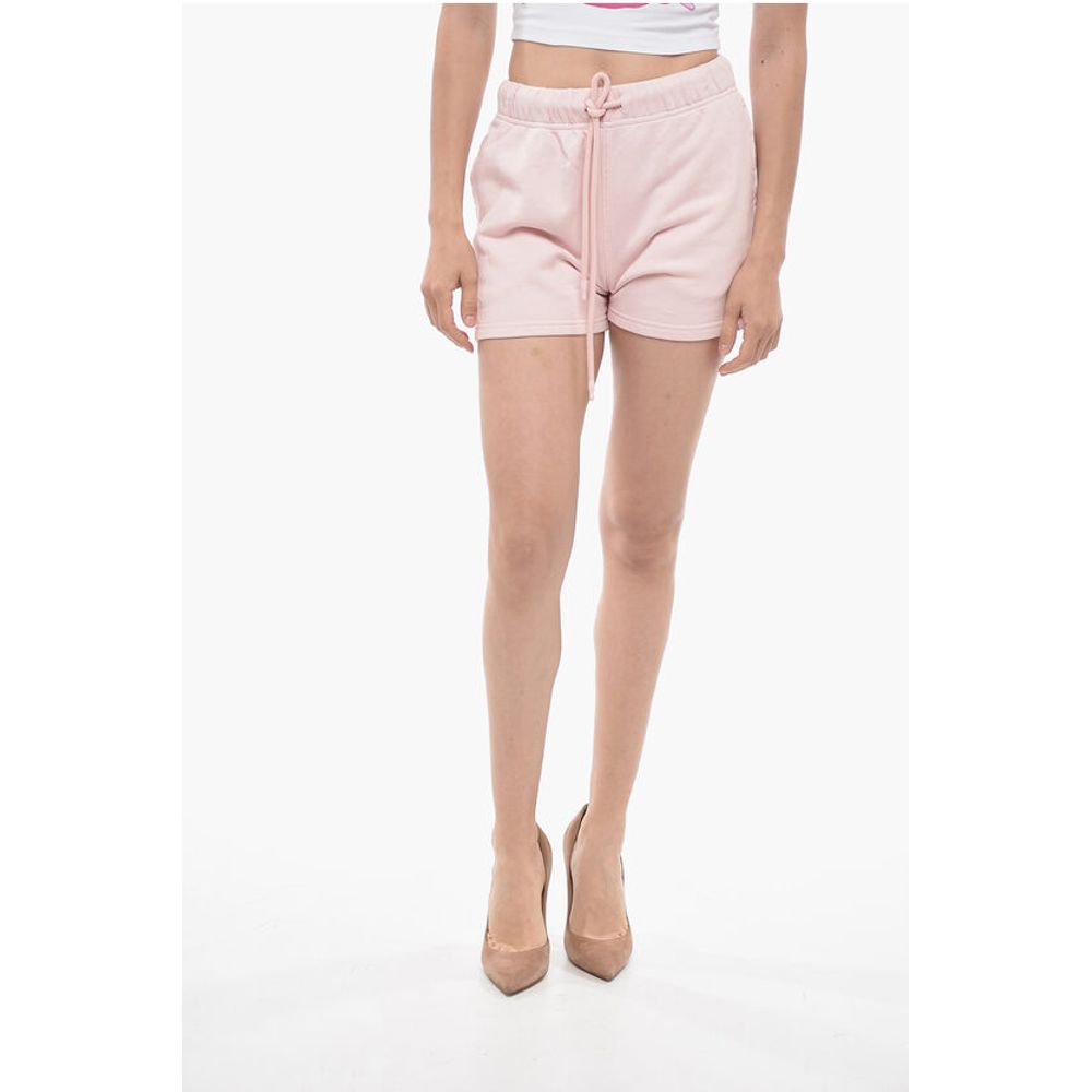 Autry Drawstring Waist Cotton ICON Shorts