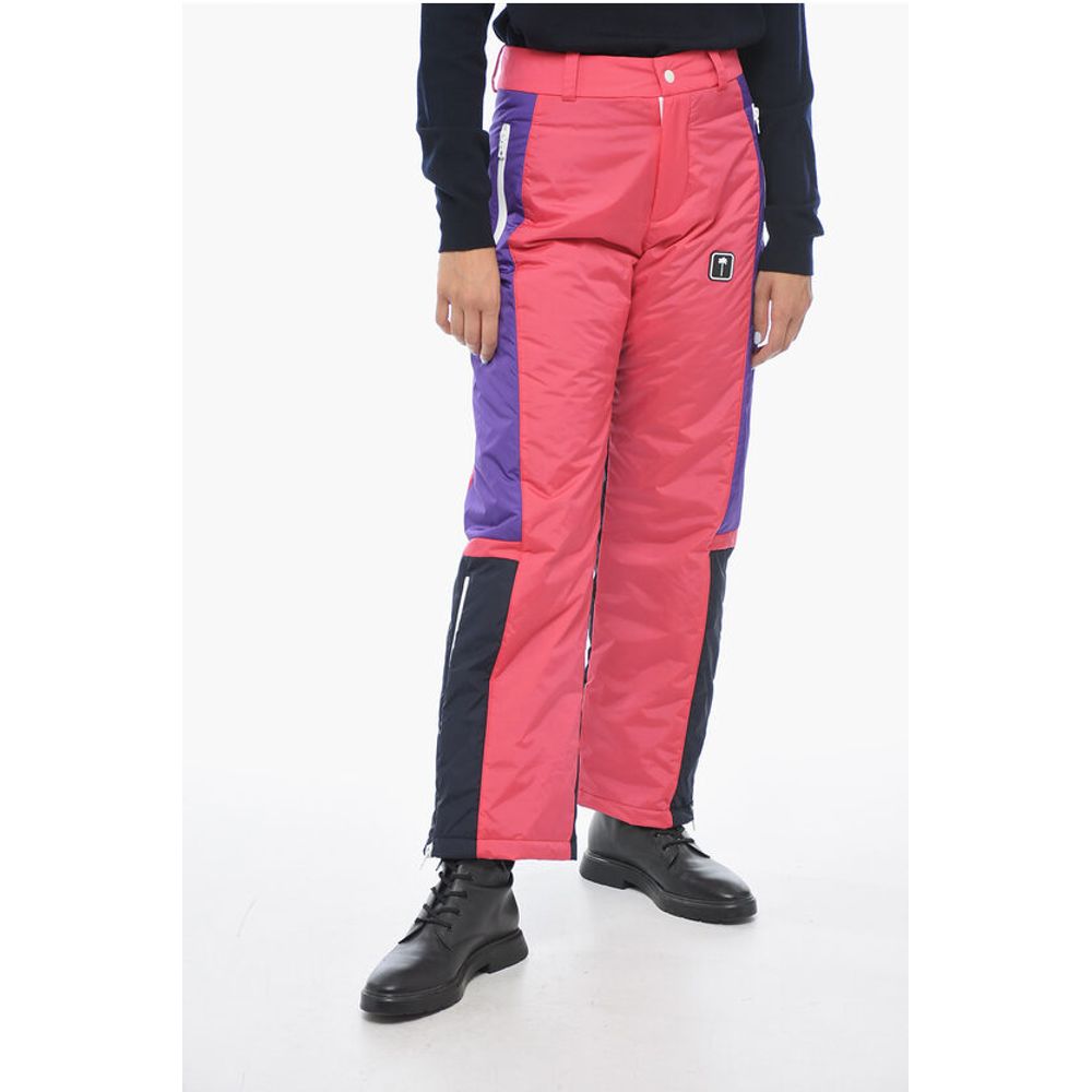 Palm Angels Color Block Designed THUNDERBOLT Ski Pants