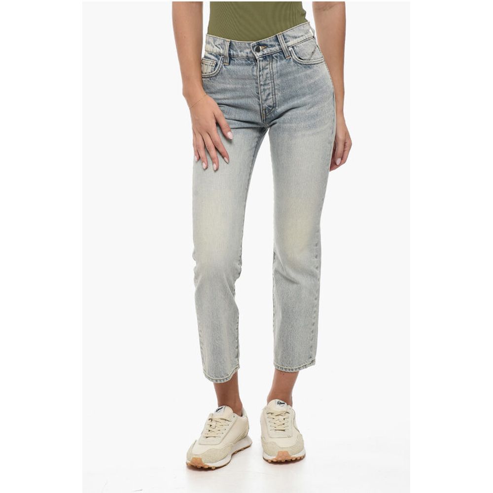 Amiri Straight Leg Jeans with Belt Loops 18cm