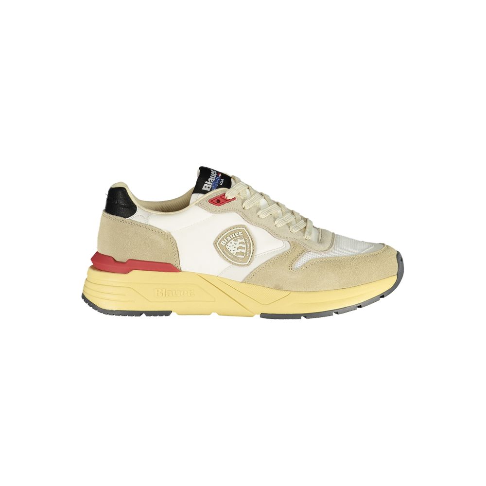 Ανδρικά αθλητικά παπούτσια Blauer Beige Polyester
