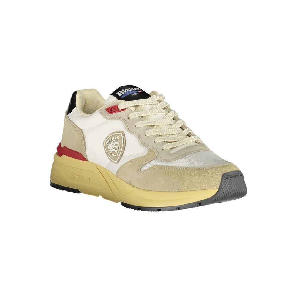 Ανδρικά αθλητικά παπούτσια Blauer Beige Polyester