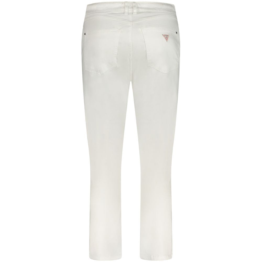 Γυναικεία τζιν Guess Jeans White Lyocell